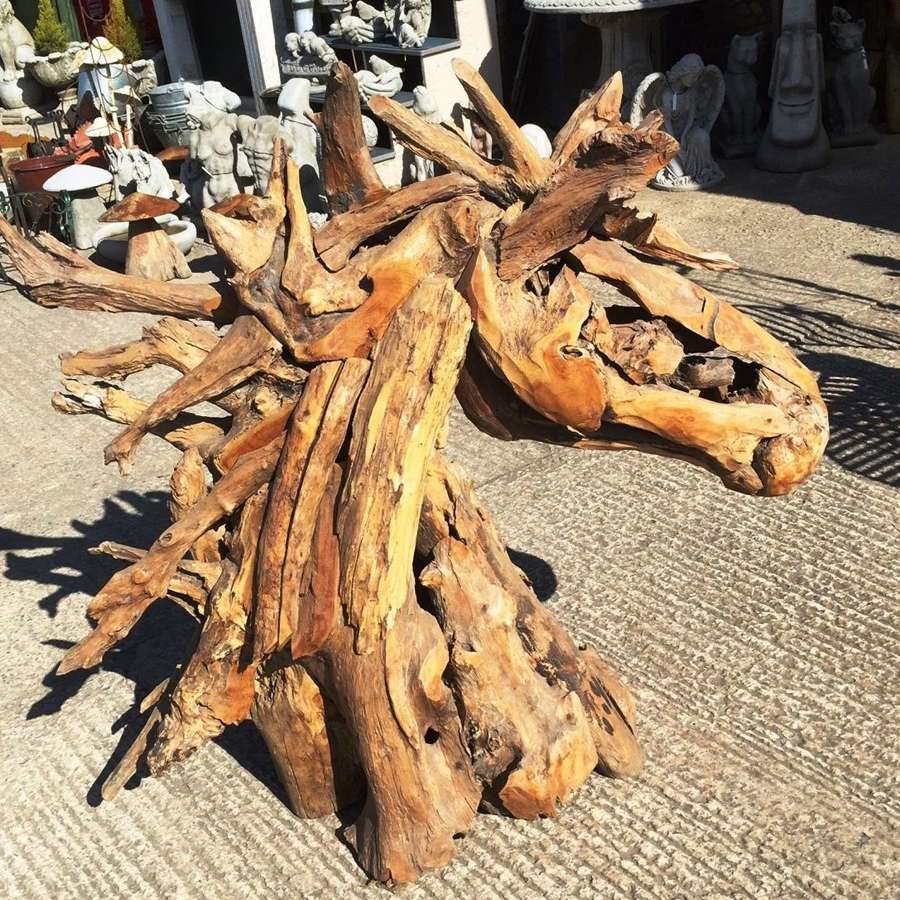 Driftwood Horse Head