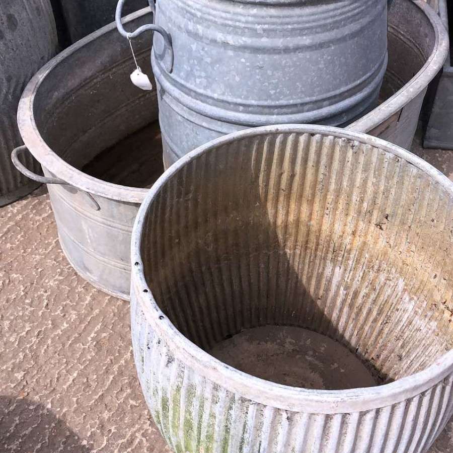 Galvanised Tubs