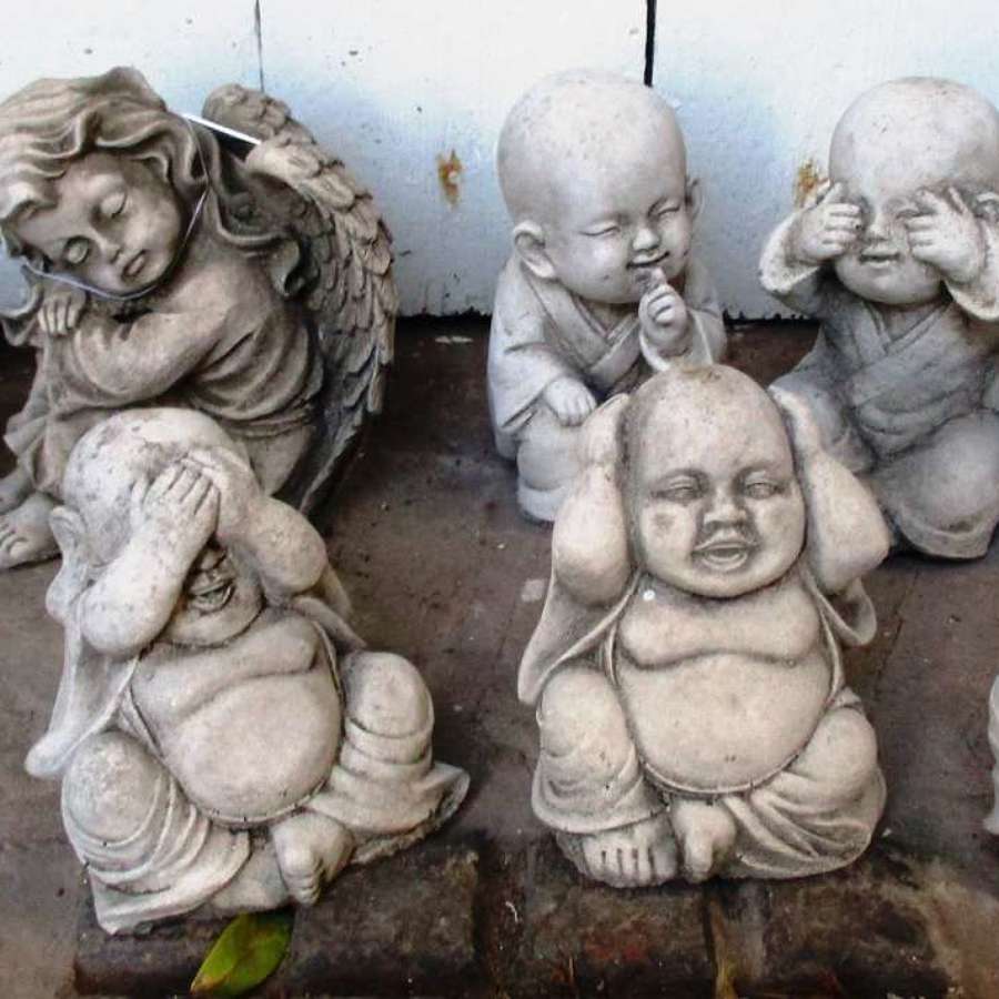 Concrete Cherubs and Monks