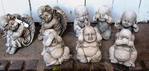 Concrete Cherubs and Monks