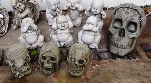 Concrete Skulls